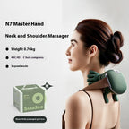 Electric Neck and Shoulder Muscle Massager Wireless Shoulder and Back Kneading Massage Shawl Neck Massager Relax Pain Relief