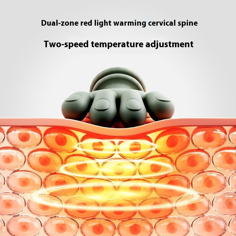 Electric Neck and Shoulder Muscle Massager Wireless Shoulder and Back Kneading Massage Shawl Neck Massager Relax Pain Relief