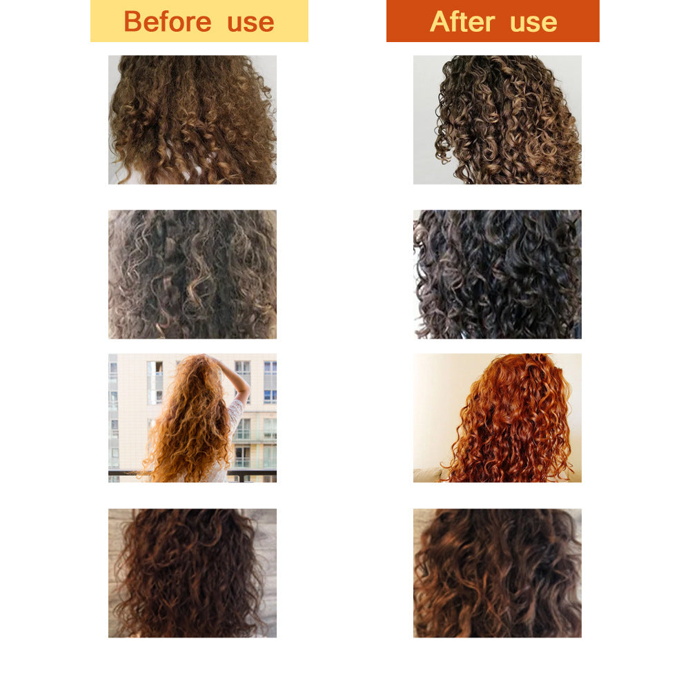 Men's and Women's Styling and Fluffy Hair Care Essential Oil Elastin