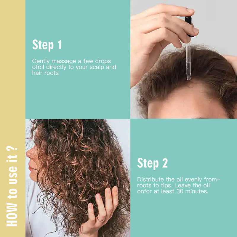 Aceites Esenciales para el Cuidado del Cabello
